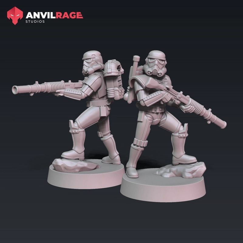 Stormtrooper Remnant T-21 — Star Wars 3D model