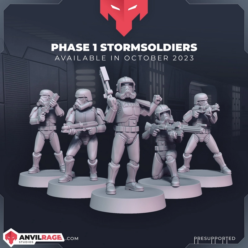 Phase I Stormtroopers — Star Wars 3D model