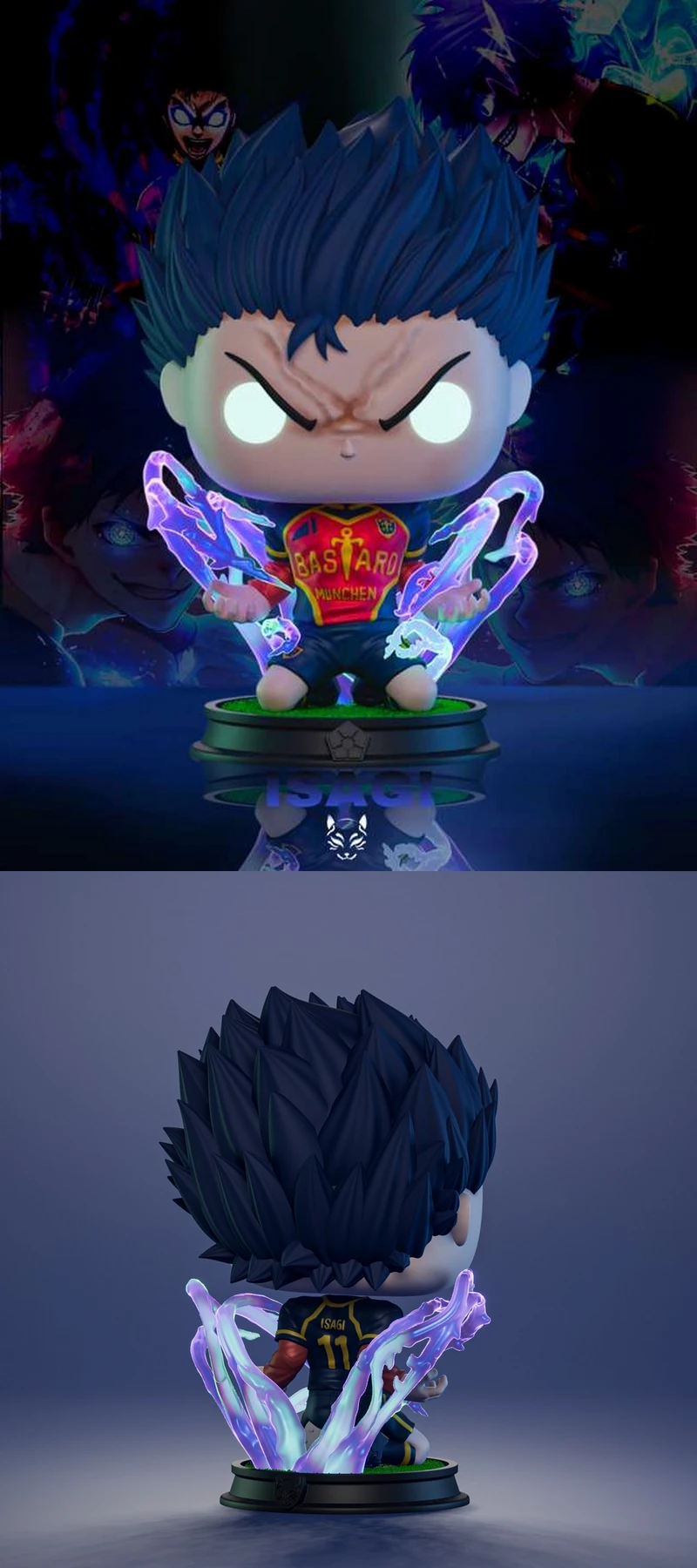 Isagi — Blue Lock 3D model
