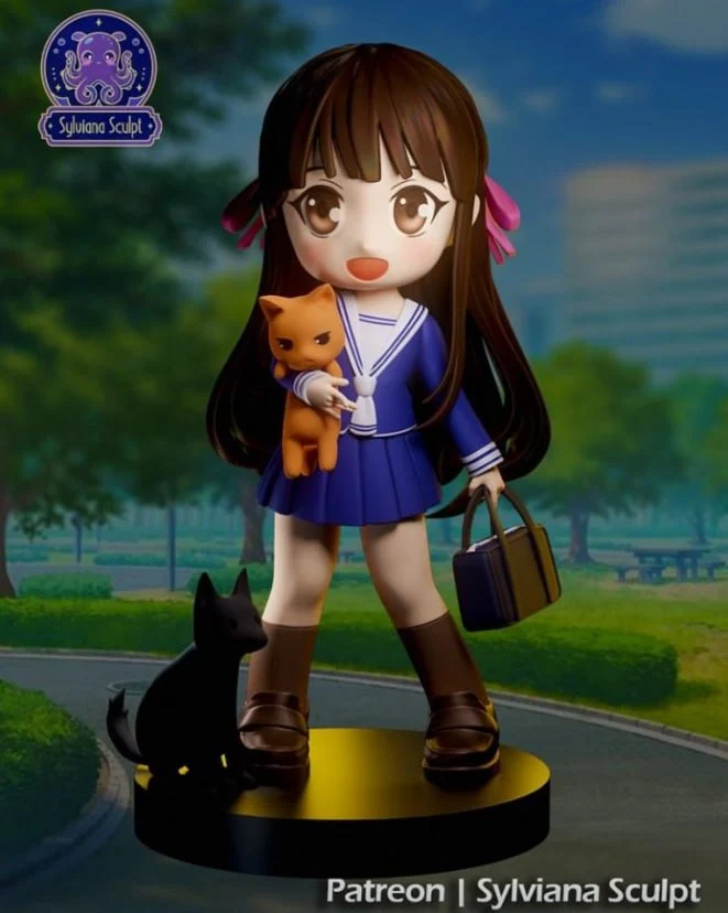 Tohru — Fruits Basket 3D model