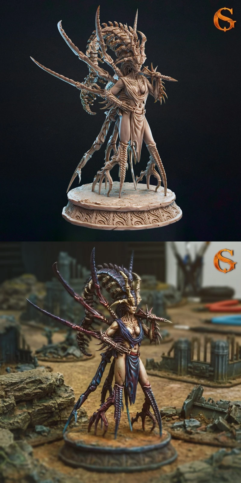 Symbiote Warrior — Marvel 3D model