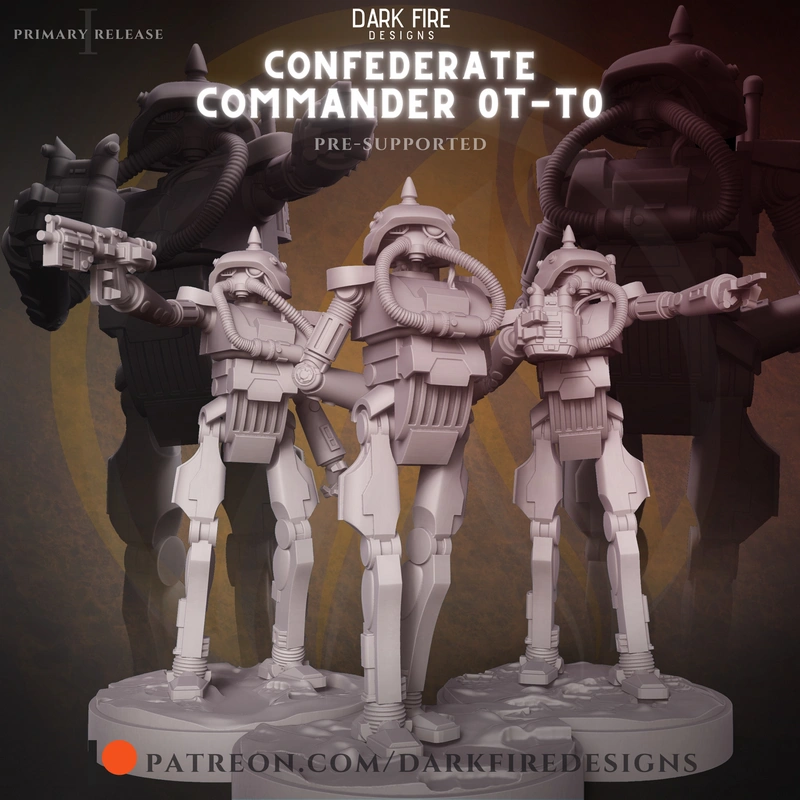 Tactical Droid Mimban Theme — Star Wars 3D model