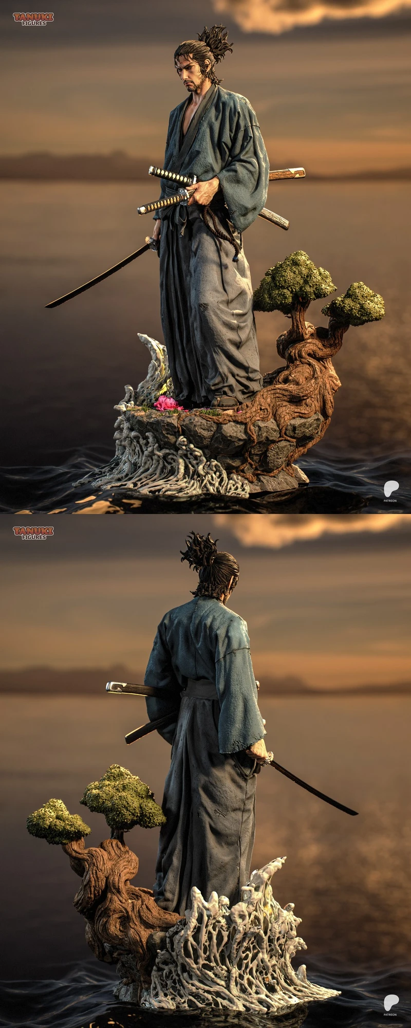 Musashi — Original Character 3D model