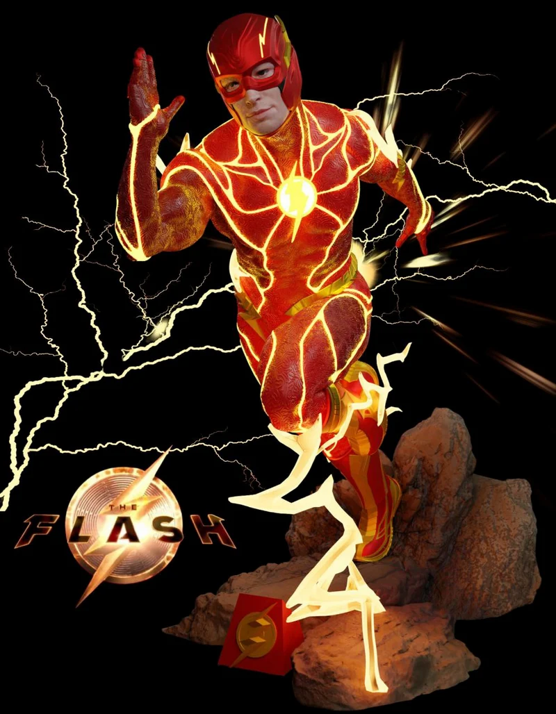 The Flash — DC Comics 3D model