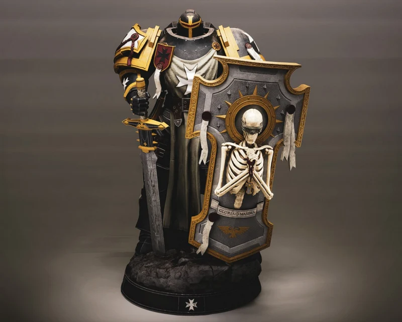 The Templar — Fantasy 3D model