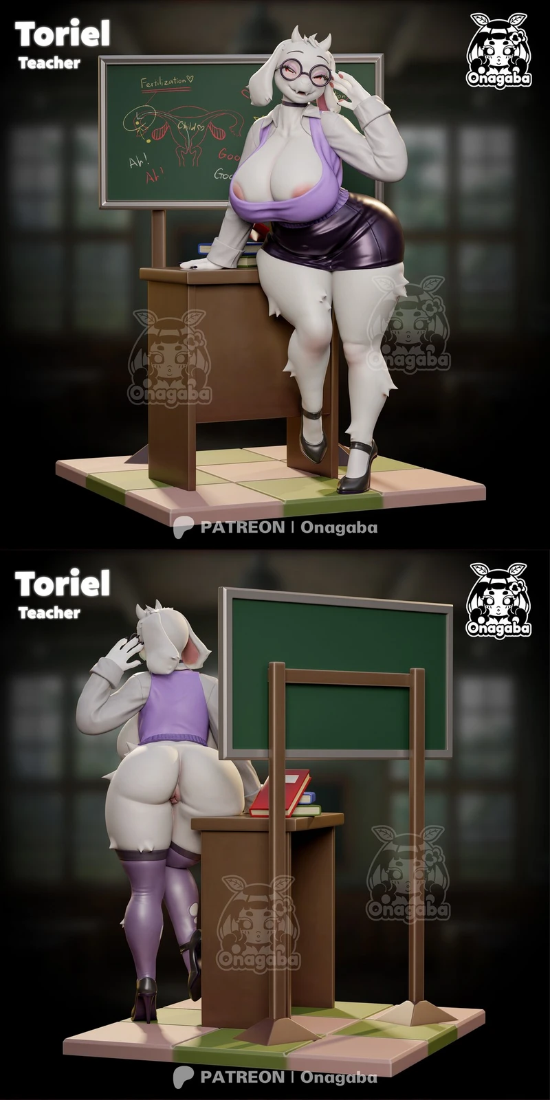 Toriel — Deltarune 3D model