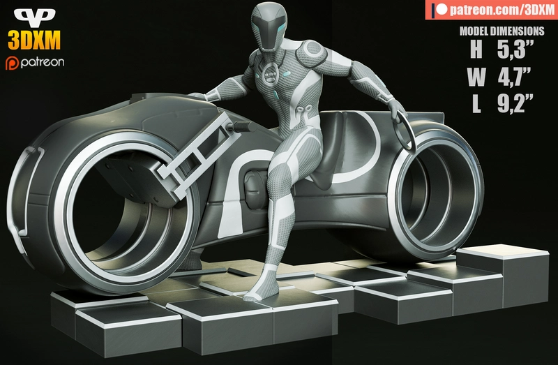 Tron Legacy — TRON 3D model