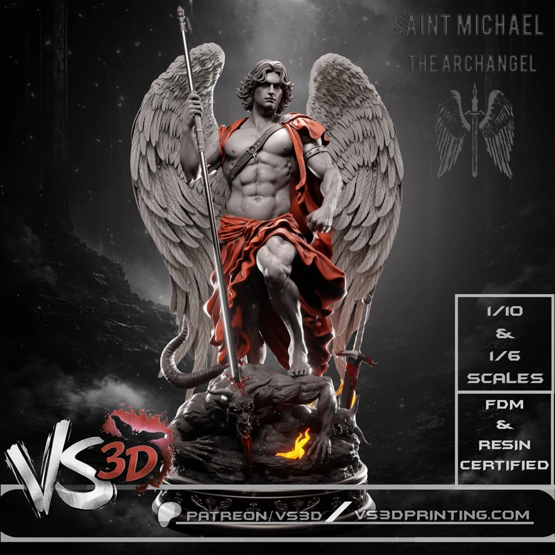 Saint Michael — Biblical 3D model