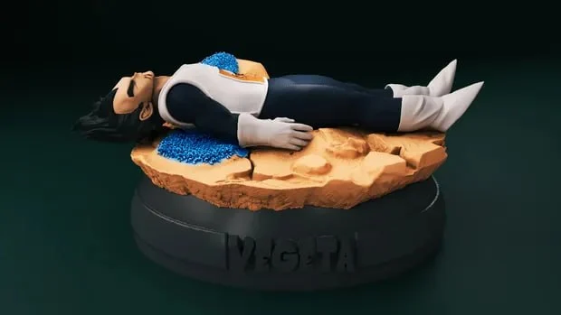 Vegeta — Dragon Ball 3D model