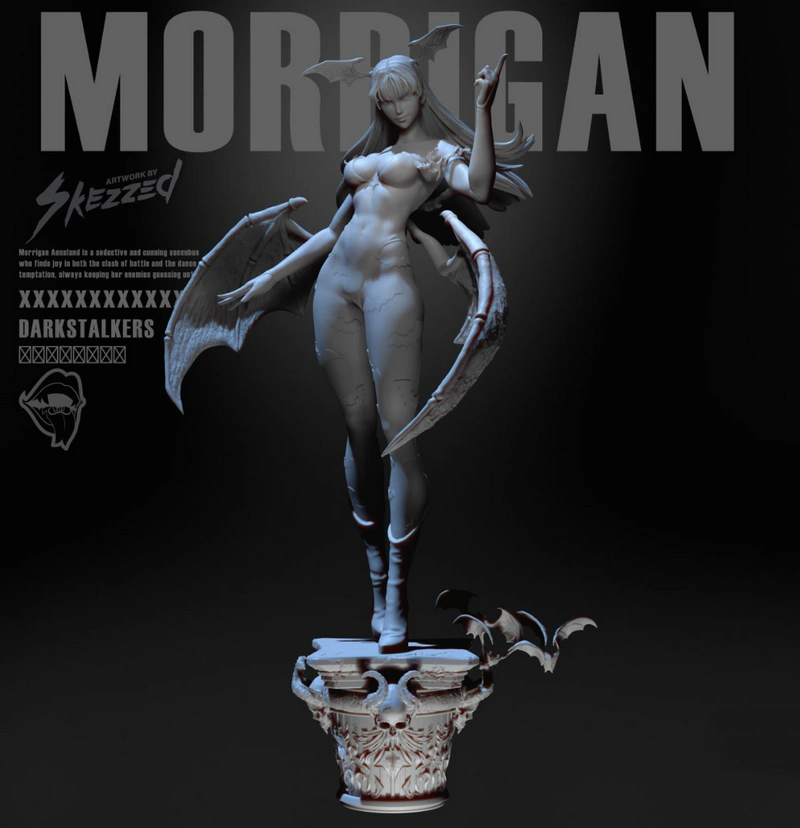 Morrigan — Darkstalkers 3D model
