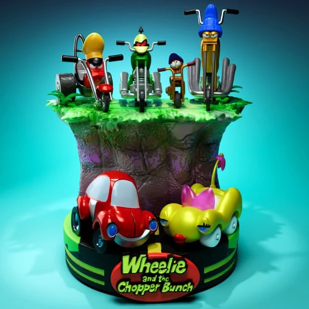Wheelie and the Chopper Bunch — Wheelie and the Chopper Bunch 3D model
