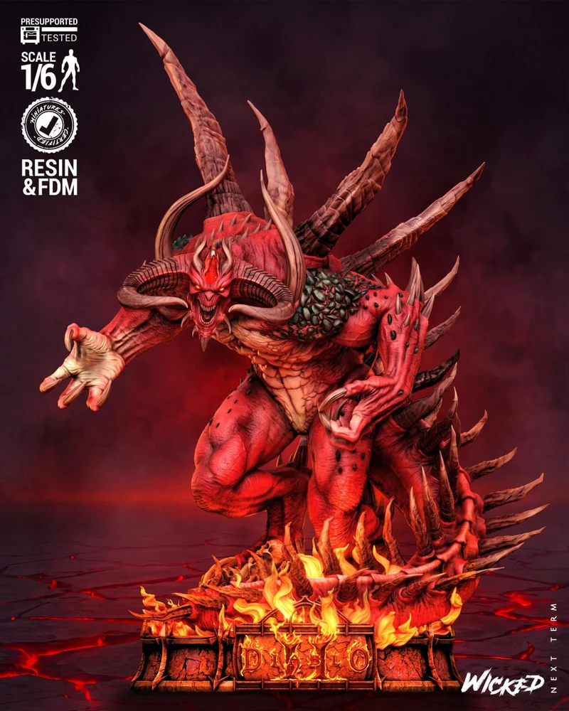Diablo Sculpture — Diablo 3D model