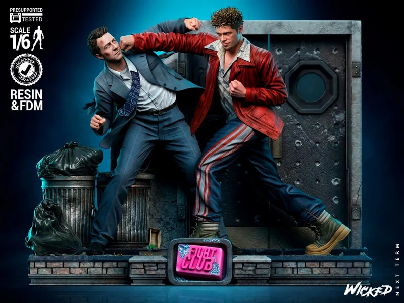 Fight Club Diorama — Fight Club 3D model