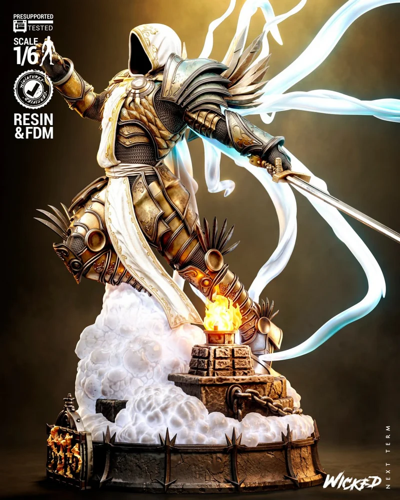 Tyrael Sculpture — Diablo 3D model