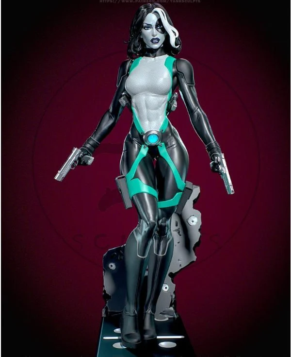 Domino — Marvel 3D model