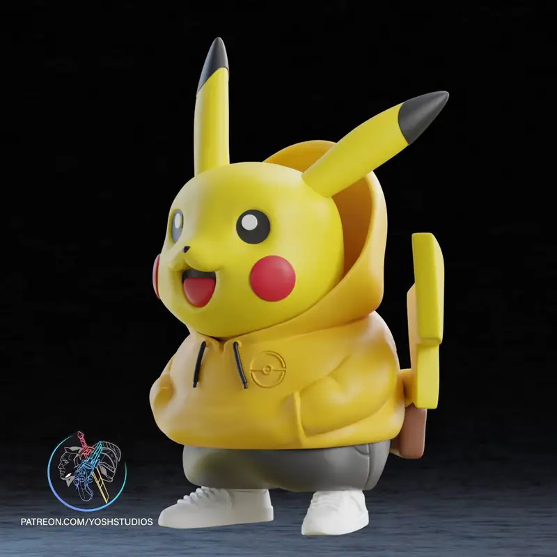 Urban Pikachu — Pokémon 3D model