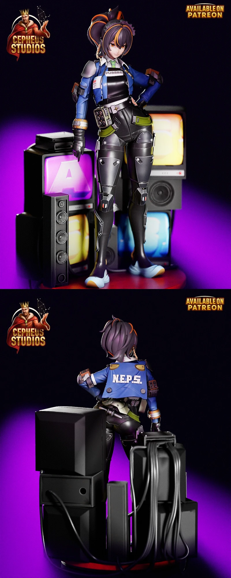 Zhu Yuan — Zenless Zone Zero 3D model