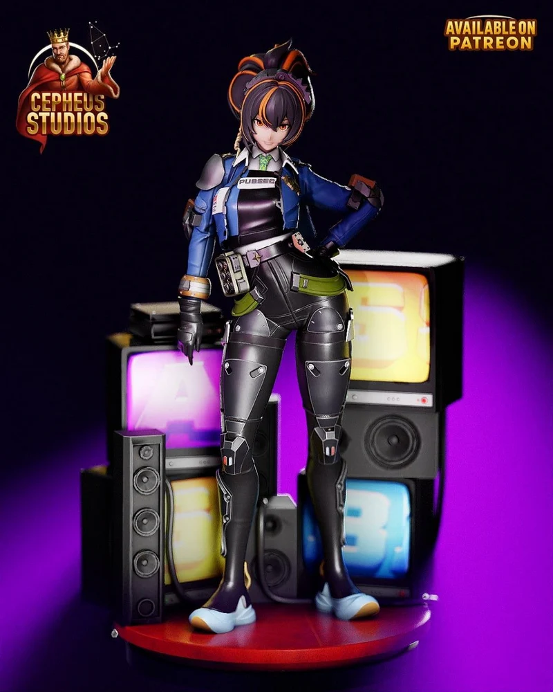 Zhu Yuan — Zenless Zone Zero 3D model