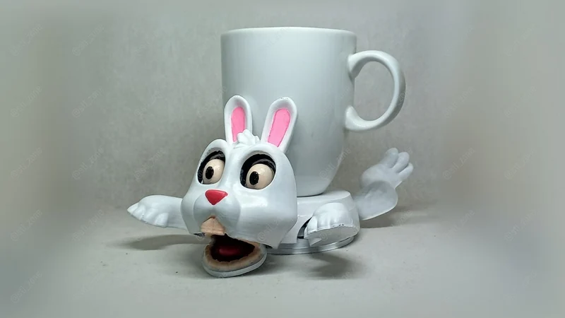 Bunny Cup Holder — Original Design 3D model