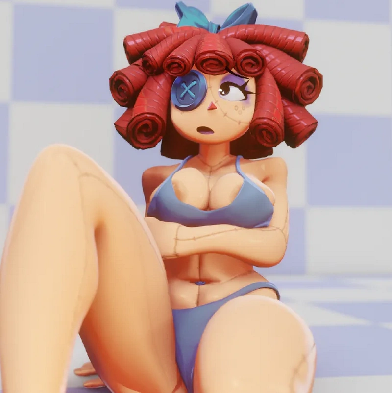Ragatha — The Amazing Digital Circus 3D model