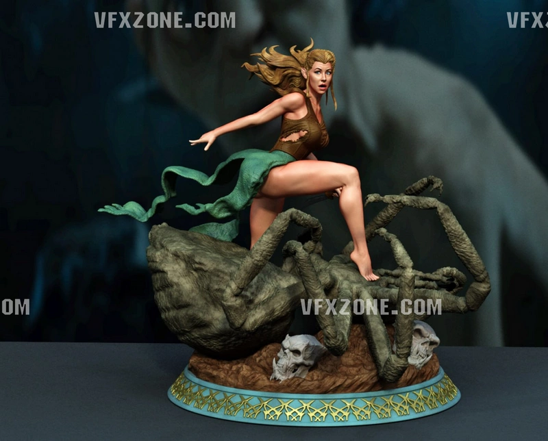 Wild Elves — Original Fantasy 3D model