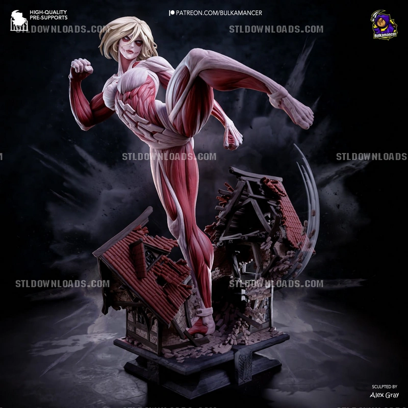 Female Titan — Attack on Titan 3D model