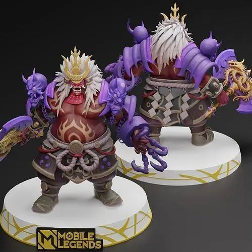 Franco King of Hell — Mobile Legends 3D model