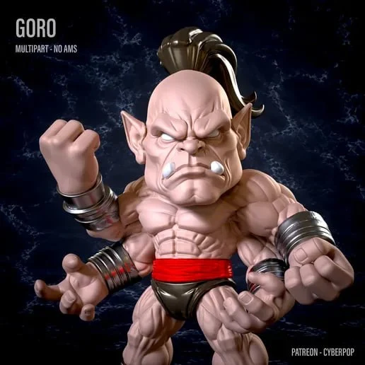 Goro — Mortal Kombat 3D model