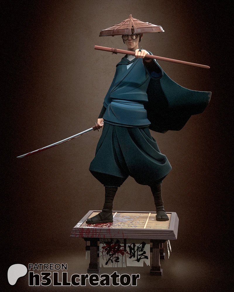 Mizu — Original Character 3D model