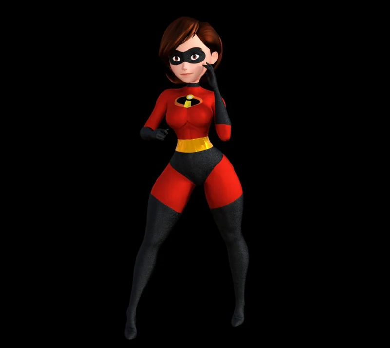Helen Parr — The Incredibles 3D model