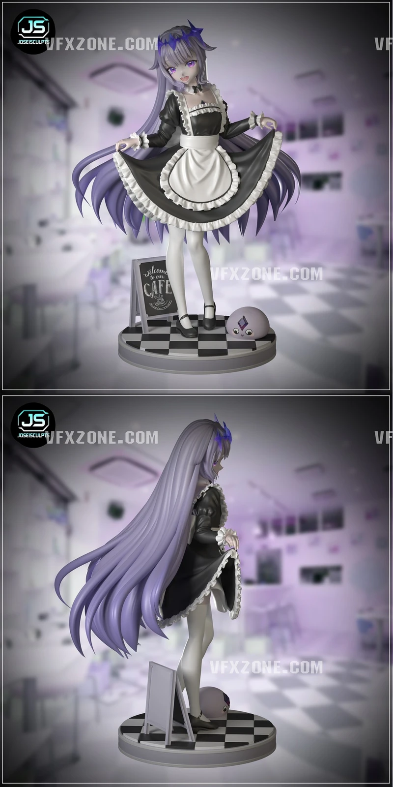 Maid Biboo — Hololive 3D model