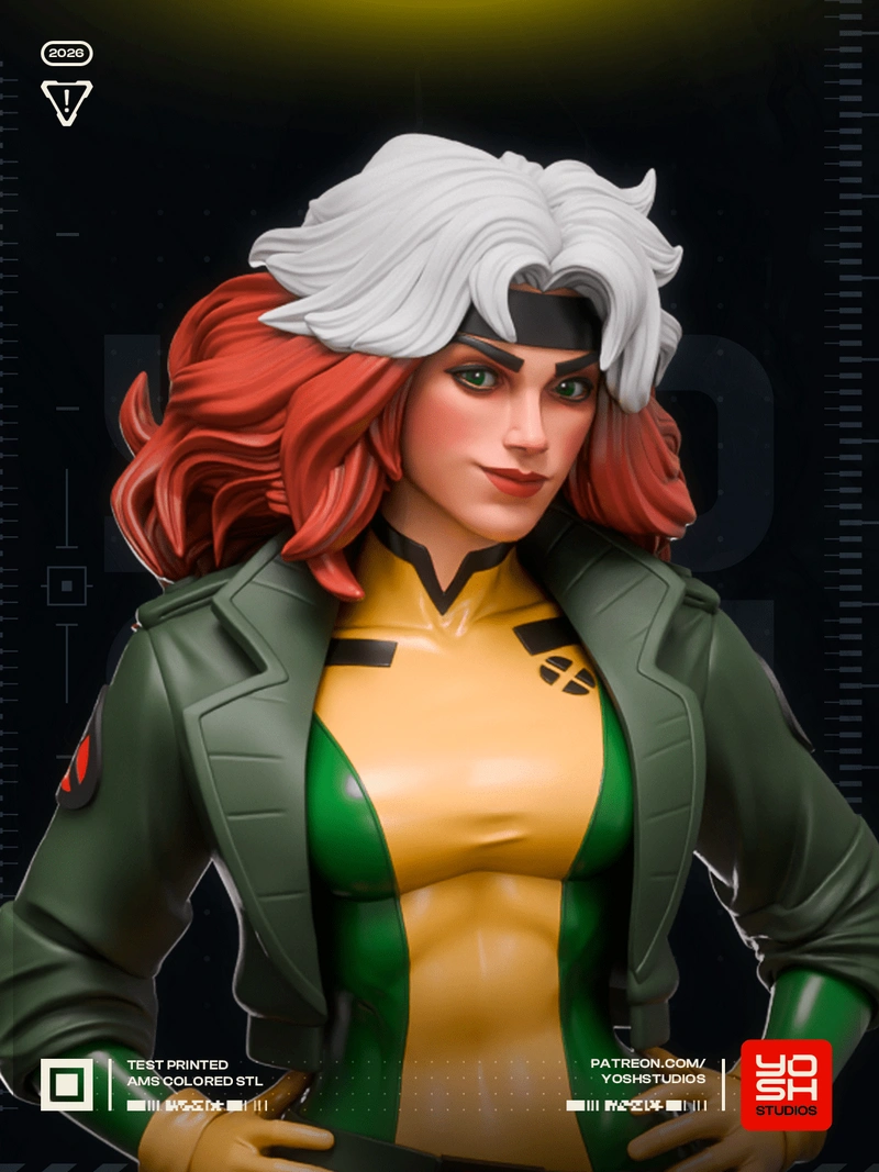 Rogue Life Size — Marvel 3D model
