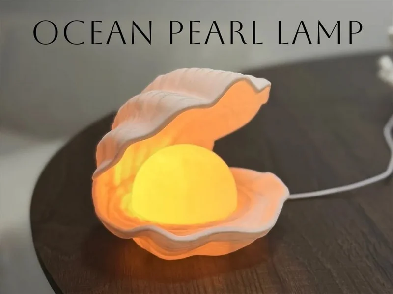 Oyster Lamp — Original Design 3D model
