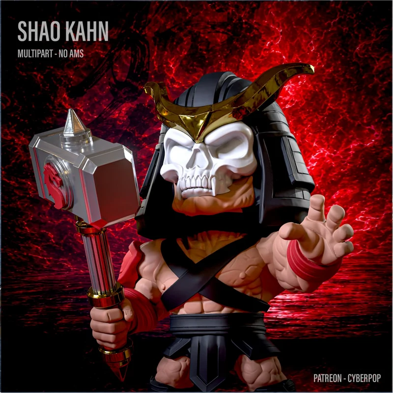 Shao Kahn — Mortal Kombat 3D model