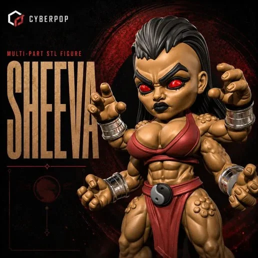 Sheeva — Mortal Kombat 3D model