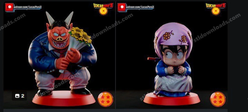 Demon Oolong — Dragon Ball 3D model