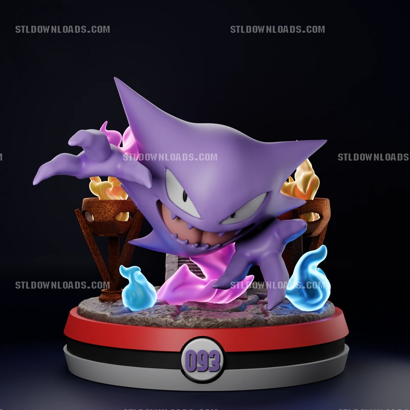 Haunter — Pokémon 3D model