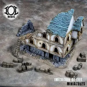 Fantasy Ruined Buildings Set 2 — Original Terrain 3D model