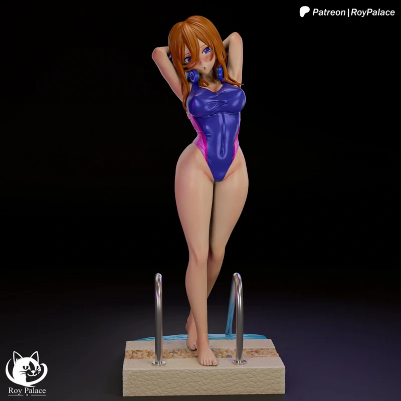 Miku Nakano — The Quintessential Quintuplets 3D model