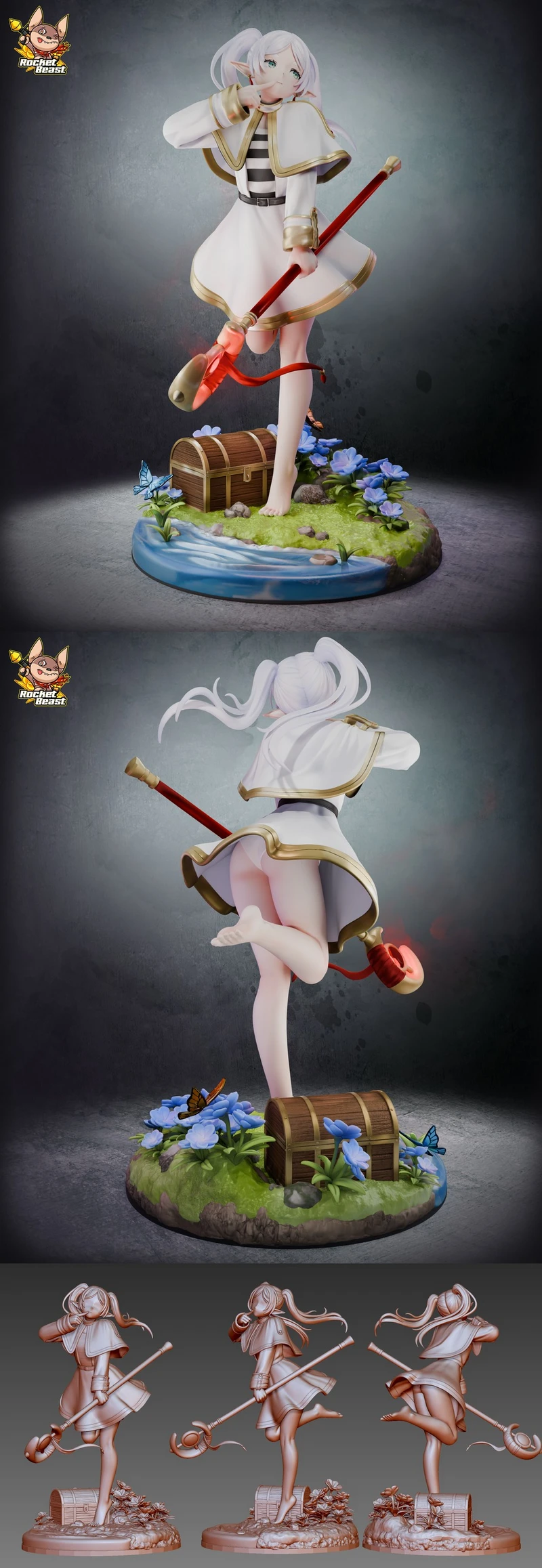 Frieren — Frieren: Beyond Journey's End 3D model