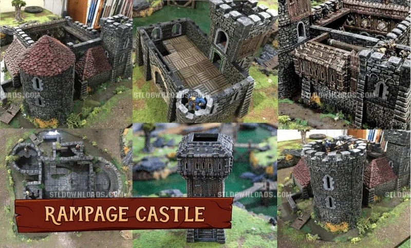 Rampage Castle — Rampage 3D model