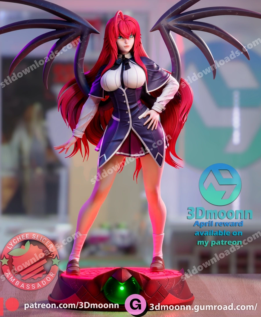Rias Gremory — High School DxD 3D model