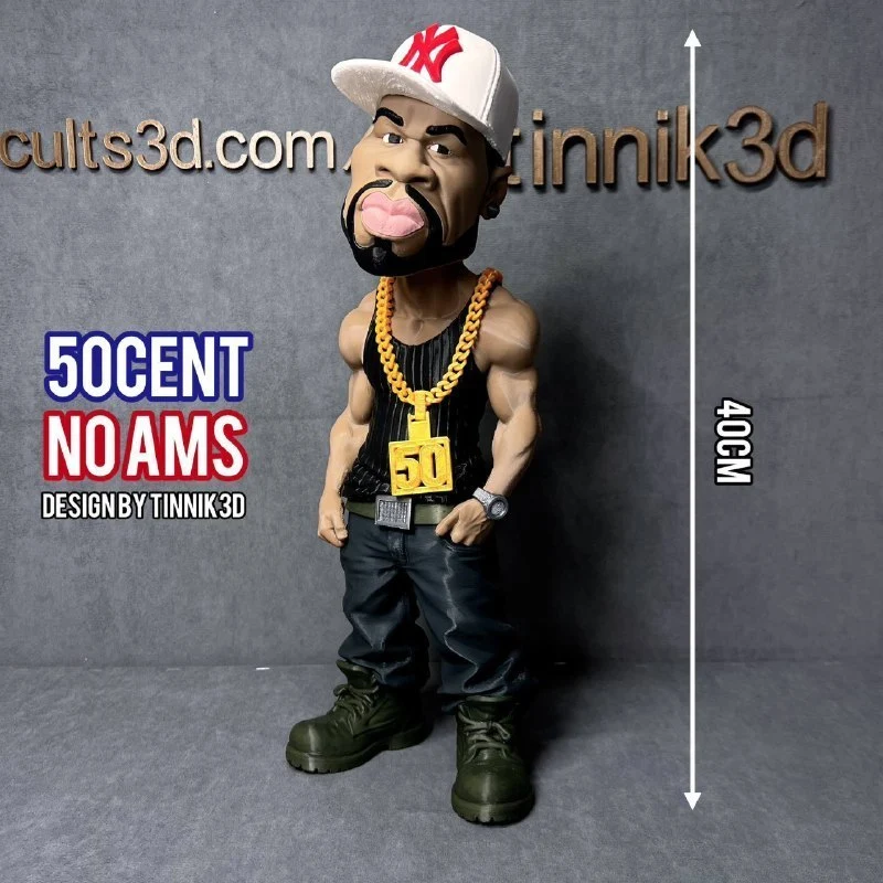 50 Cent — Celebrity 3D model