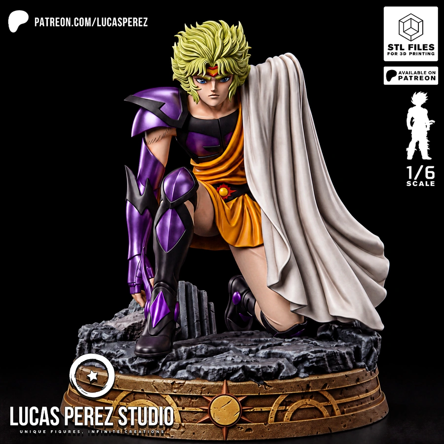Atlas — Saint Seiya 3D model