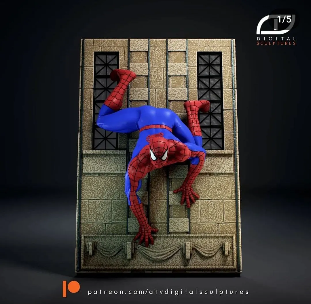 Iron Spider-Man — Marvel 3D model