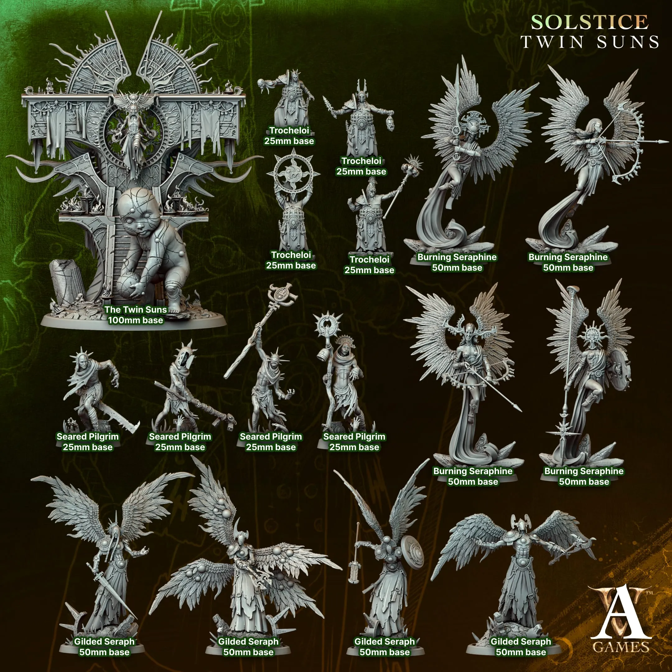 Solstice Twin Suns — Original Fantasy 3D model