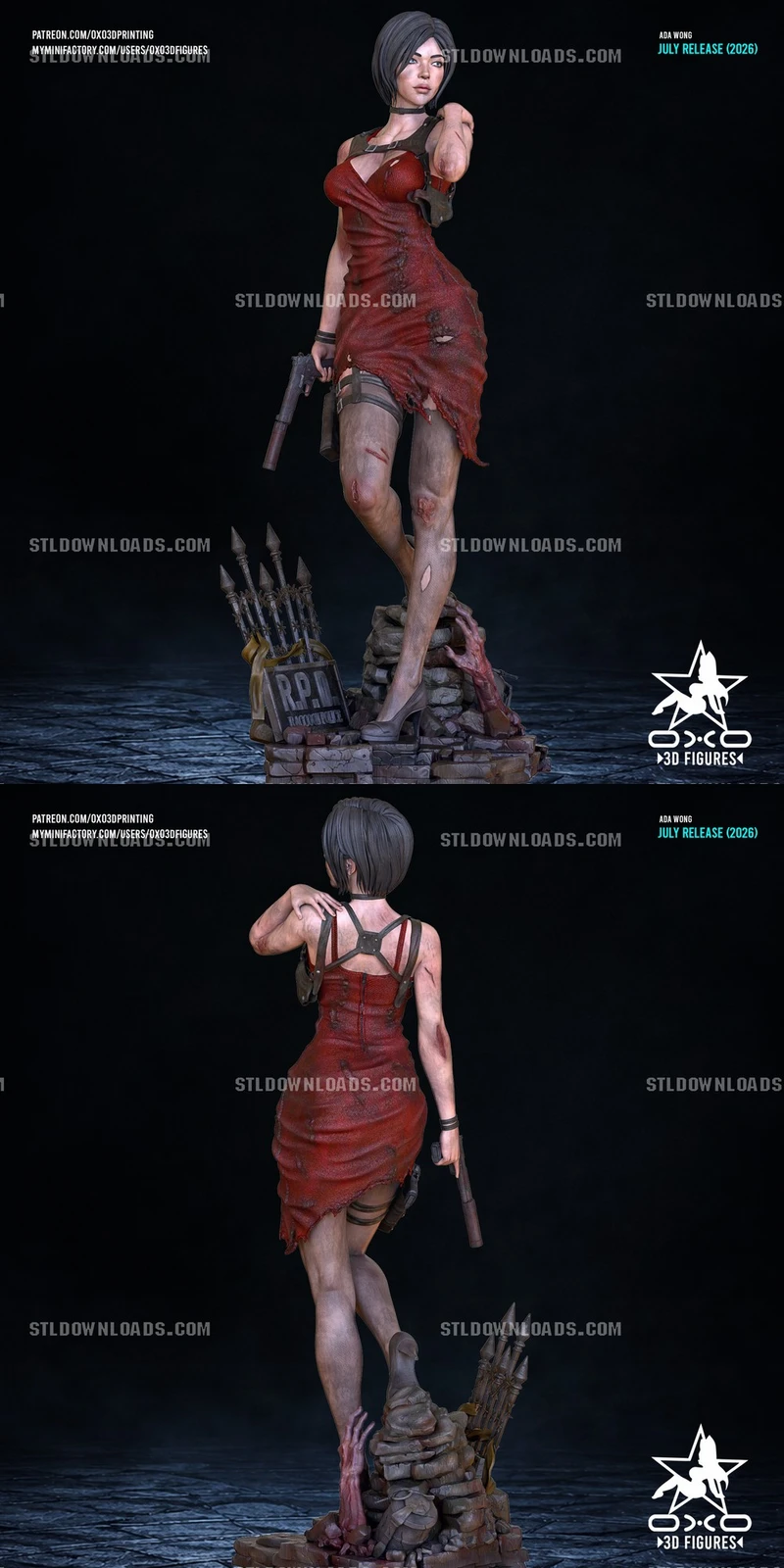 Ada Wong — Resident Evil 3D model