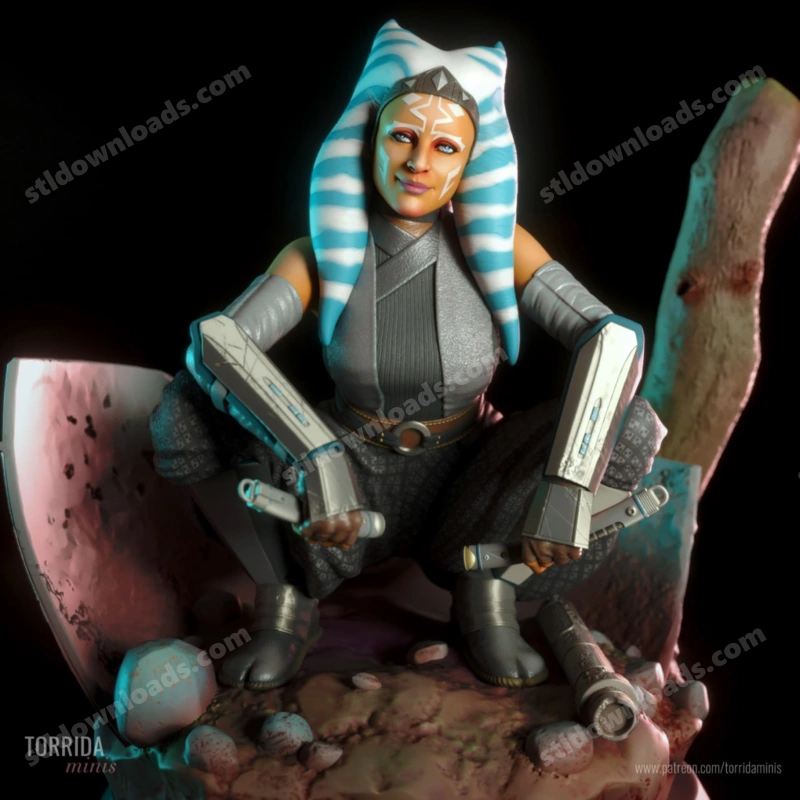 Ahsoka Tano — Star Wars 3D model