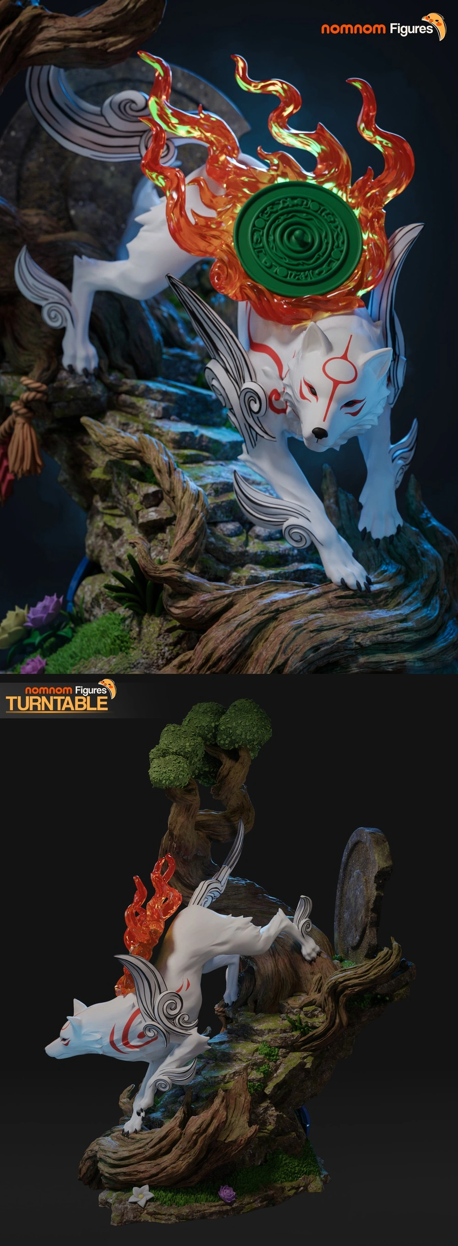 Amaterasu — Ōkami 3D model