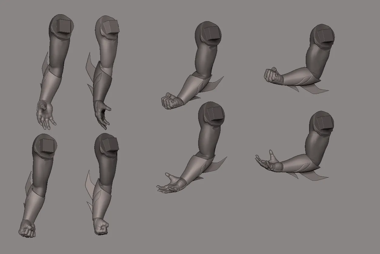 Docrates Soldiers — Saint Seiya 3D model